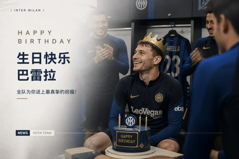 足球生日主题配图，包含俱乐部元素与庆祝细节